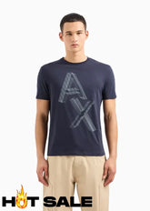 T-Shirt Men Night Sky Armani Exchange Camiseta